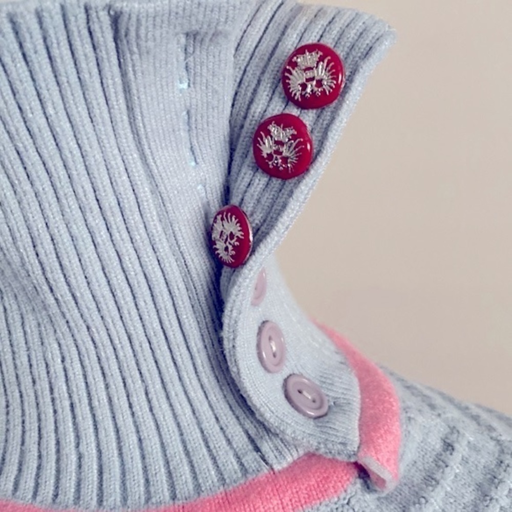 Cottagecore daisy turtle neck sweater - Picture 4 of 9